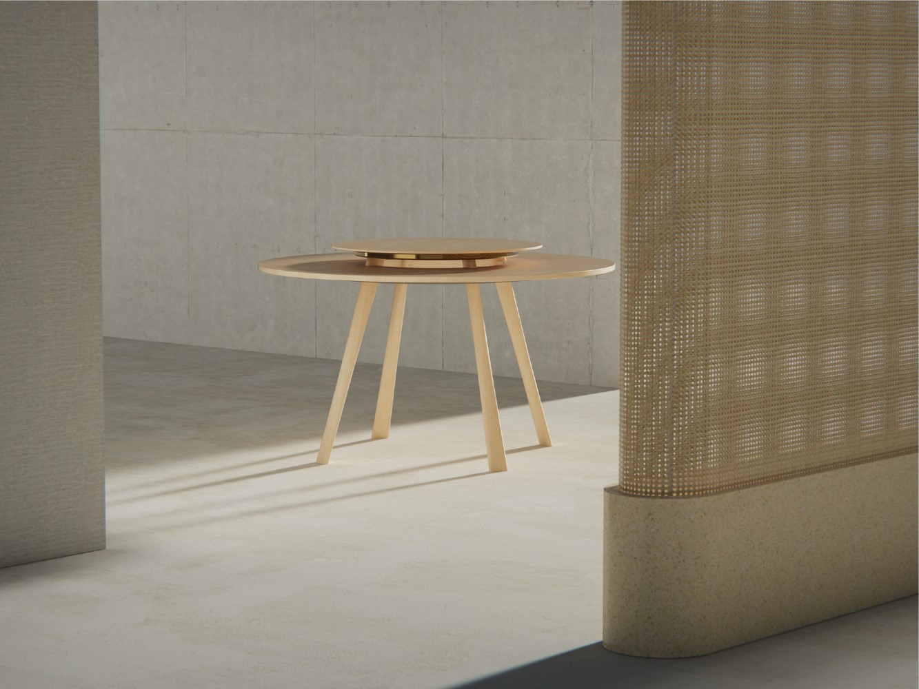 Loft Round Table Living in Design